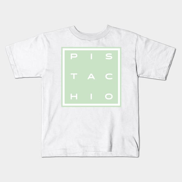 Pistachio Kids T-Shirt by Magic Moon